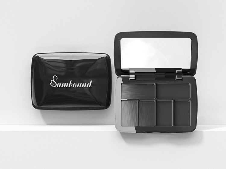 化妝品包裝供應商加工眼影盤