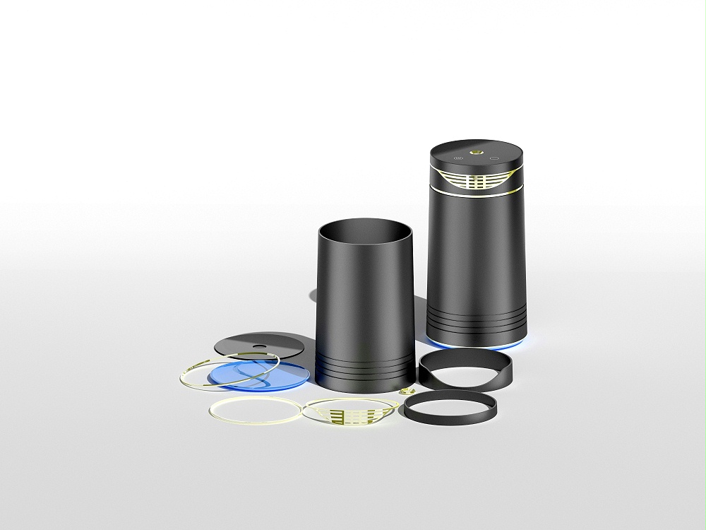 車載香薰器塑膠件外殼開模注塑